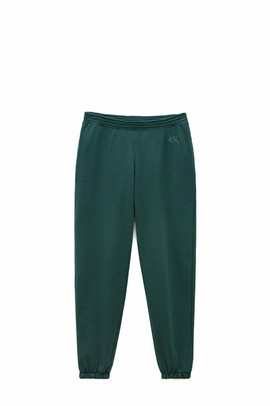 Mia Cotton Jogger - Green