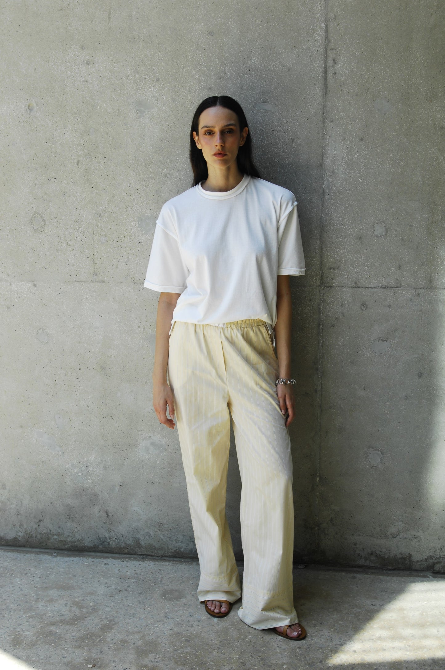 Sana Tee - Relaxed Fit - White