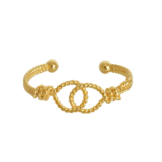 Gold plated bracelet 