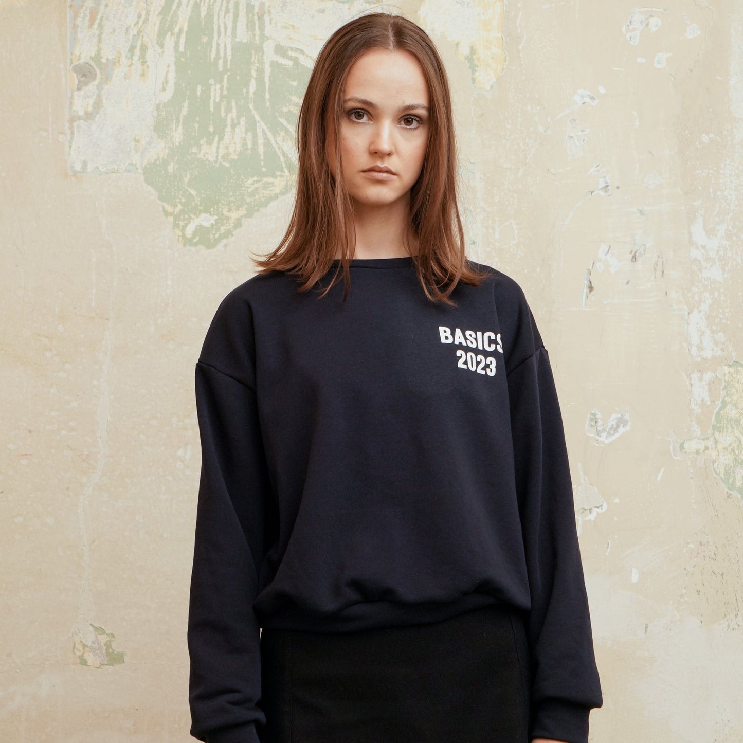 Molly Sweatshirt Oversized Dark Blue