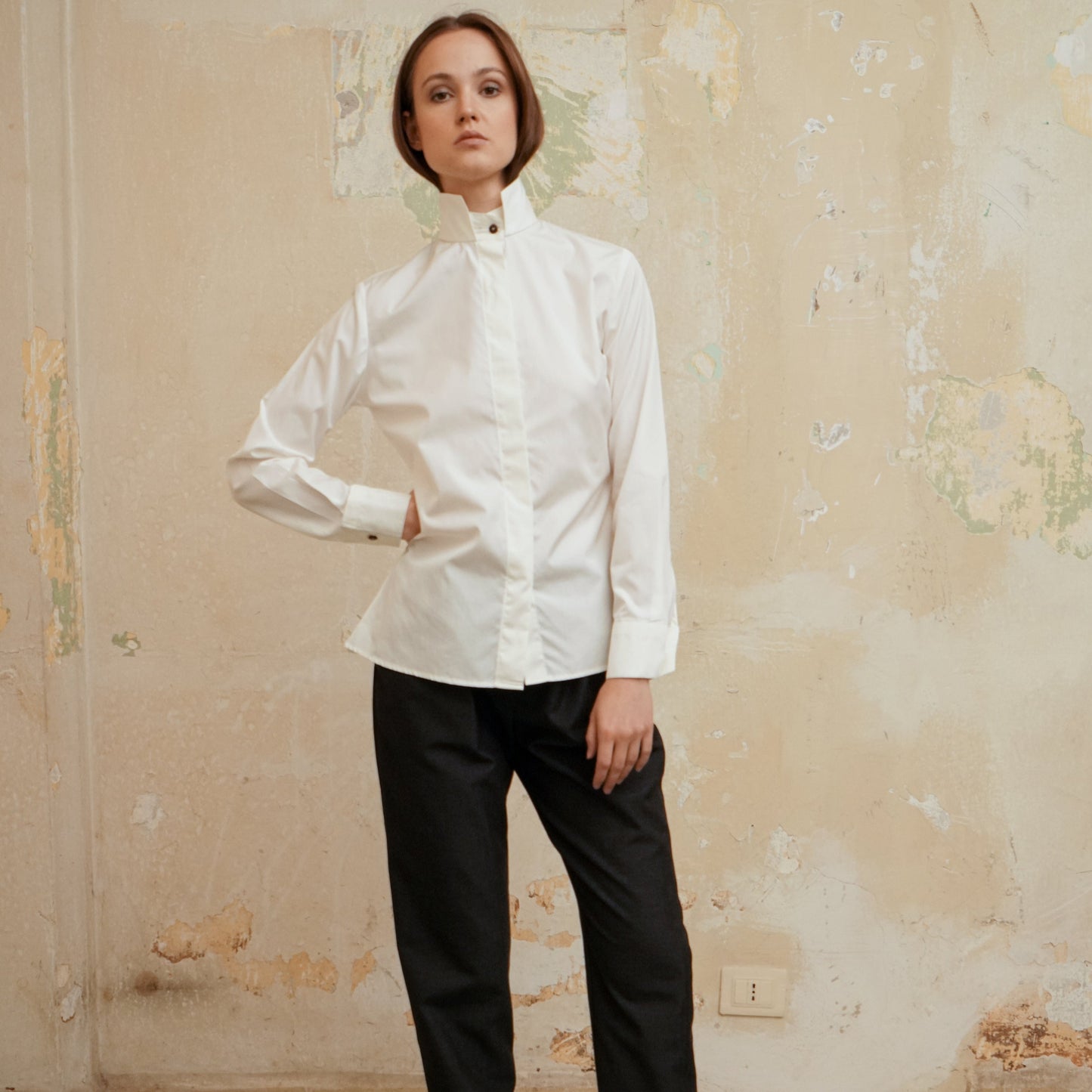 Camilla Exaggerated Collar Shirt